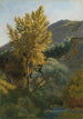Study of a tree near a stream in Italy - Jean-Baptiste-Camille Corot — artwork view
