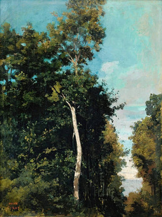 JeanBaptisteCamille Corot - Forest On The Grace Coast In Honfleur.webp