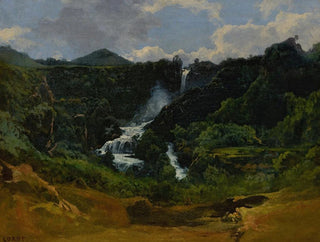 La Cascade de Terni - Jean-Baptiste-Camille Corot — artwork view