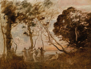 La Danse des nymphes - Jean-Baptiste-Camille Corot — artwork view