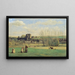 Landscape Painting of La Ferté-Milon - Jean-Baptiste-Camille Corot — framed artwork on a wall