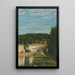 Les Maisons Cabassud Ville d'Avray - Jean-Baptiste-Camille Corot — framed artwork on a wall