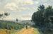 Les hauteurs de Sèvres Le chemin Troyon - Jean-Baptiste-Camille Corot — artwork view