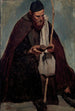 Italian Monk Sitting Reading - Jean-Baptiste-Camille Corot — artwork view