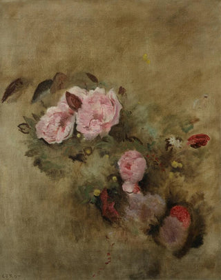 JeanBaptisteCamille Corot - Nature morte au bouquet de fleurs.webp