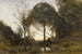 Nymphs and Fauns - Jean-Baptiste-Camille Corot — artwork view