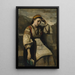 Reverie - Jean-Baptiste-Camille Corot — framed artwork on a wall