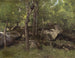 Rocks in the Fontainebleau Forest - Jean-Baptiste-Camille Corot — artwork view