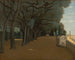 Terrace of Villa Pamphili in Rome - Jean-Baptiste-Camille Corot — artwork view