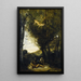 Saint Sebastian rescued by the holy women - Jean-Baptiste-Camille Corot — framed artwork on a wall