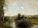 Seine et vieux pont à Limay - Jean-Baptiste-Camille Corot — artwork view