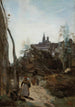 Semur le chemin de l'église - Jean-Baptiste-Camille Corot — artwork view