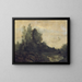 Souvenir d'Ariccia - Jean-Baptiste-Camille Corot — framed artwork on a wall
