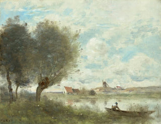 Souvenir d'Ault - Jean-Baptiste-Camille Corot — artwork view