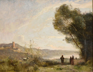 Souvenir des rives méditerranéennes - Jean-Baptiste-Camille Corot — artwork view