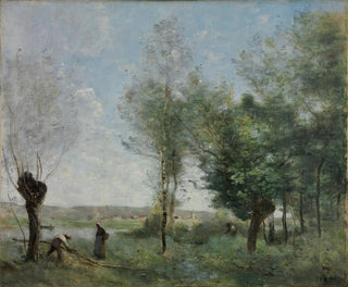 Souvenir de Coubron - Jean-Baptiste-Camille Corot — artwork view