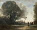 Souvenir de Terracina - Jean-Baptiste-Camille Corot — artwork view