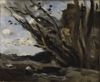 L'Explosion - Jean-Baptiste-Camille Corot — artwork view