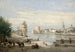 The Port of La Rochelle - Jean-Baptiste-Camille Corot — artwork view