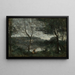 Ville-d'Avray - Jean-Baptiste-Camille Corot — framed artwork on a wall