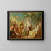 Laban et Rachel - Jean-Baptiste-Henri Deshays de Colleville — framed artwork on a wall