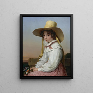 JeanBaptiste Auguste Vinchon - Portrait Of Nency Destouches.webp