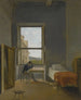 L'artiste dans sa chambre à la Villa Médicis à Rome - Jean-Baptiste Auguste Vinchon — artwork view