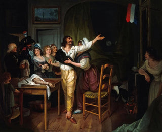 Duty to the homeland of a man who has just had an arm amputated - Jean-Baptiste Bizard — artwork view
