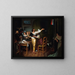 Duty to the homeland of a man who has just had an arm amputated - Jean-Baptiste Bizard — framed artwork on a wall