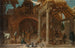 a Guardhouse in the Ruins of a Church - Jean-Baptiste Blanchard — artwork view