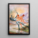 Apollo and Daphne - Jean-Baptiste Cariven — framed artwork on a wall