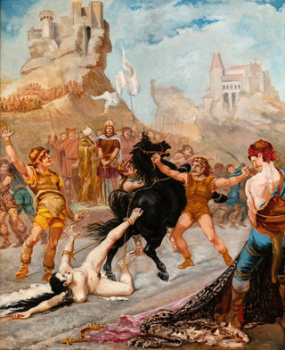 JeanBaptiste Cariven - Brunehildes death.webp