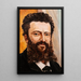 Self-portrait - Jean-Baptiste Cariven — framed artwork on a wall