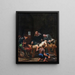 The Marquise de Brinvilliers' torture - Jean-Baptiste Cariven — framed artwork on a wall