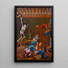 Trick a witch - Jean-Baptiste Cariven — framed artwork on a wall