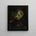 Portrait of Charles Carpeaux at three years old - Jean - Baptiste Carpeaux — framed artwork on a wall