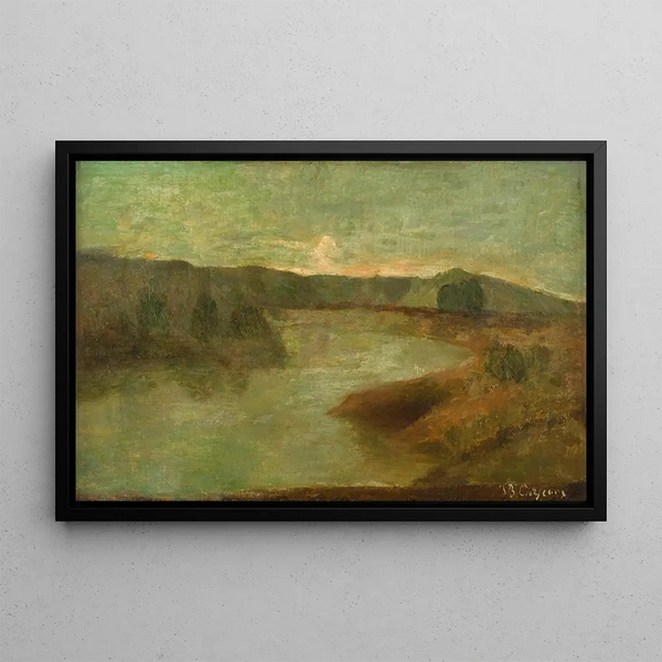 Rivière Italie - Jean-Baptiste Carpeaux — framed artwork on a wall
