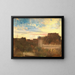 Sunrise Painting - Jean-Baptiste Carpeaux — framed artwork on a wall