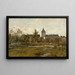 The Village of Woluwé - Jean-Baptiste Degreef — framed artwork on a wall