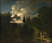 The tomb of Werther. Night effect - Jean-Baptiste Deperthes — artwork view