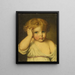 Portrait of a Child - Jean-Baptiste Greuze — framed artwork on a wall