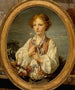 Young shepherd trying his luck to find out if he is loved by his shepherdess - Jean-Baptiste Greuze — artwork view