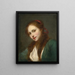 La Polonaise - Jean-Baptiste Greuze — framed artwork on a wall