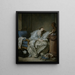 The tender memory Tender memory - Jean-Baptiste Greuze — framed artwork on a wall