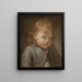 Portrait of a young boy - Jean-Baptiste Greuze — framed artwork on a wall