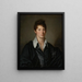 Portrait of Florentius Josèphe Van Ertborn - Jean-Baptiste Greuze — framed artwork on a wall