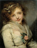 Portrait of a young girl - Jean-Baptiste Greuze — artwork view