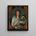 Princess Varvara Nikolaevna Gagarina 1762-1802 - Jean-Baptiste Greuze — framed artwork on a wall
