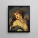 Psyche - Jean-Baptiste Greuze — framed artwork on a wall