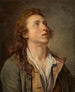 Study of a Young Man - Jean-Baptiste Greuze — artwork view